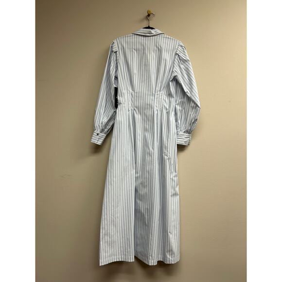 TUCKERNUCK White and Blue Stripe Corinne Dress SZ XXL NWT Retail $228 Tuckernuck - Picture 5 of 6